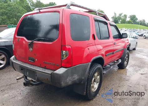 2000 Nissan Xterra Se/Xe z USA, uszkodzony, nr VIN 5N1ED28Y3YC540514